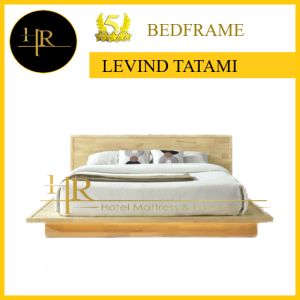 HR LEVIND TATAMI Bed Frame SOLID WOOD HR Home Delivery Malaysia