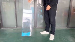 กันสาดหน้าต่าง กันสาดบังแดดฝน 40x100/40x120/50x120CM ต้านทานลมระดับ  12 ทนต่อการกระแทก หลังคากันสาด กลางแจ้ง โพลีคาร์บอเนต กันสาดบั วัสดุพีวีซีหนา หลังคาชายคา กันสาดโพลีคาร์บอเนต กันสาดหน้าบ้าน กันสาดสำเร็จรูป