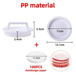 Burger Press Hamburger Maker Kitchen Tool Stuffed Burger Press Grilling Accessory Burger Press Patty Maker for Outdoor BBQ