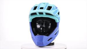 UMUSEEKER Childrens Bicycle Full-Face Helmet Cross-Country Mountain Bike Safety Helmet Skateboard Riding Protective equipment