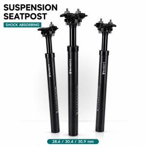 MTB Suspension Seatpost 28.6/30.4/30.9mm Adjustable Shock Absorbing Bicycle Seat Post for Mountain Bike
