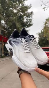 Sneakers Nam Phong Cách Thể Thao Thể Thao 2 Màu Đơn Giản Cao Su Mềm Chất Lượng Cao Mã SP: 6066D