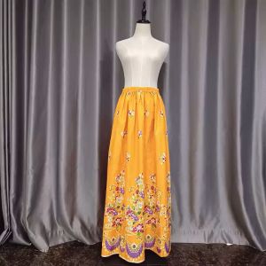Fascinating Bloom Batik Basahan Sarong with Elastic Waist