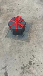 Snack Box Hexagonal Hadiah Ulang Tahun - Kotak Kejutan dengan Snack Jumbo dan Kotak Uang Tarik/Ultramilk - Cocok untuk Bestie, Sahabat, atau Kado untuk Cewek (Realpict)