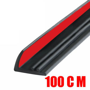 Universal Car Window Seal Strip Rubber Car Side Window Gap Filler Noise Insulation Waterproof Windproof 7-Shape Sealing Strips