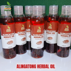 Alingatong Herbal Oil 100ml by Mark and Marias | Stinging Nettle Herbal Massage Oil | Natural Body Care Oil | Fast Absorbing | Non-Greasy Formula | Moisturizing & Nourishing | Premium Herbal Massage Oil Daily Body Massage Oil | Travel Friendly | Wellness