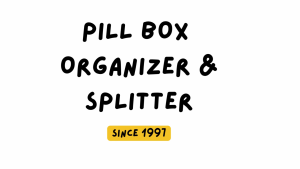 WOW Simple and Premium Organizer Pill Box Smart Diamond Pill Case [PB1006]