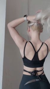 BILIX Mars Top Bra (Black) - สปอร์ตบรา พรางหุ่น ดีไซน์เอกลักษณ์ ออร์เดอร์ ร่างกายทรงสวย กระชับสัดส่วน