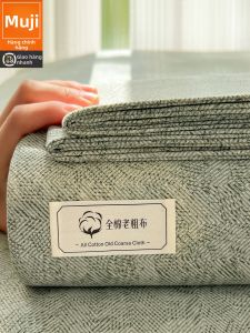 WUYINLIANGPIN | Draps Giường Bông 100% Cotton Dày