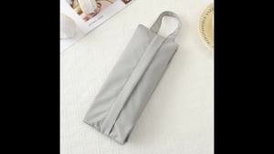 2PCS Travel Socks Underwear Storage bBg with Zipper and Mini Storage Pouch