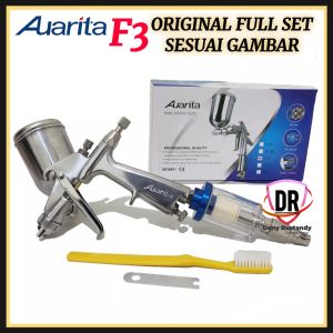 Spray Gun Auarita F3 Nozzle 0.5 0.8 1.0 mm Plus Water Separator