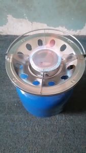 Original Super Kalan Gas Stove Single Burner with Holes IRON GAS COVER SMALL