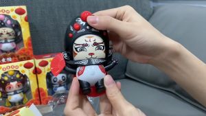 เสฉวนโอเปร่าเปลี่ยนหน้าตุ๊กตาสไตล์จีนจีนหน้าฟอร์จูนเปลี่ยนแต่งหน้า ไตล์จีน5ใบหน้ามินิเปลี่ยนใบหน้าของเล่นตุ๊กตา