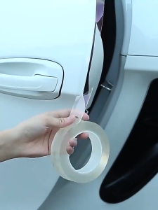 SEAMETAL Car Door Sill Protector Nano Car Sticker Tape Anti-scratch Auto Bumper Protection Strip
