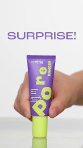Emina Pore Ranger Total Poreless Primer & Blur Hydraglow Primer 20ml - Makeup Longlasting 8-12 jam Matte | Glow Finish