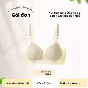 Áo ngực bà bầu PIER N°5 cotton 100% thoáng khí có dây đeo điều chỉnh