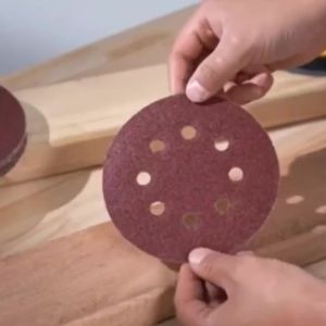 10PCS 8 Holes 125mm Sandpaper Woodworking Metal Grinding Disc Abrasive Polishing Tool 40/240/400 Grit Sanding Discs