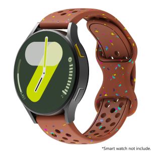 GEEKTHINK | 18mm 20mm 22mm Silicone Strap for Samsung Galaxy Watch 7 6 5 4 5Pro 6Classic Bracelet for Huawei Watch GT6 5 4Pro 3 46mm Band