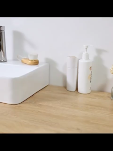 Tempat Tisu Aesthetic Modern Kotak Tisu Kayu Transparan Kotak Tissue Kamar Mandi Dapur Organizer-Paula Tissu Box