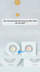 (MPE) Đèn LED Downlight âm trần Điều chỉnh góc chiếu 3W 5W 7W 9W Trắng 6500K Vàng 3000K DLA2R DLA2S