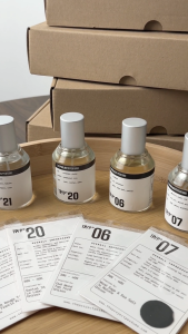 The Project Perfume No. 15 Men - bergamot and mandarin blended with the soft floral note of jasmine. The heart unfolds with marine accords and rosemary. Finally earthy patchouli and warm amber