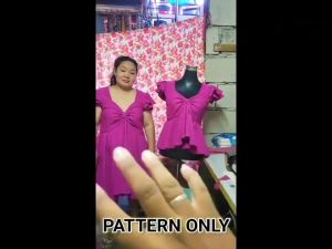 BARBARA Trendy Top New Design 2024/ito ay isa sa Usong Top Ngayon sa Online at Mabiling Damit PATTERN ONLY