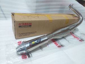 Knalpot RX KING Kolong Japstyle Chrome Original RR27 suara Super Garing Ngebas