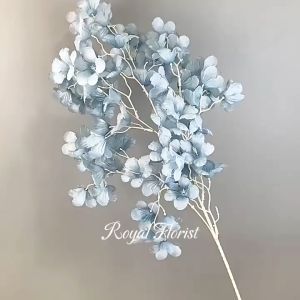 Bunga Artificial Dekorasi/Bunga Alamanda Cherry Trompet Premium/Bunga Hias Tangkai Panjang (NK-121)