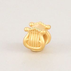 Chow Sang Sang 周生生 Charme Hello World Zhuazhou「抓周」Talented Musician 999 Gold Musical Instrument Charm 91361C (Bracelet Not Included)