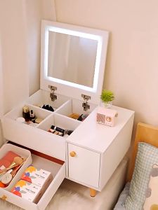 Meja Rias Lampu Minimalis/Meja Rias Led/ Meja Rias Minimalis / LED Lighting Dresser