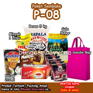 [P-08] Paket Sembako kode P-08 (bingkisan munggahan parsel hari raya lebaran idul fitri parcel hampers)
