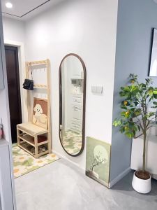 [SG Seller]Advanced sense wall hanging mirror/full body mirror/special-shaped wall hanging mirror /bedroom wall mirror