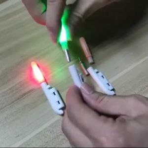 Fishing Light Stick Rod LED CR425 3.6V Lithium Battery USB Charge Kit Pesca Tool Luminous Tackle Night Bright Fluorescent Lamp