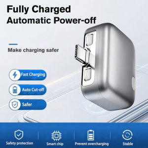 Type-C Fully Charged Smart Separator Auto Power-Off Overcharge Protection 140W PD Fast Charging Fully Charged Power-off Adapter