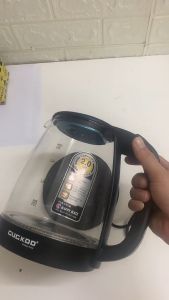 Ấm Siêu Tốc 2.0L Thủy Tinh Cao Cấp Công Suất 1500W Bình Siêu Tốc Thủy Tinh Cường Lực Siêu Bền Đèn Led Tự Ngắt Khi Nước Sôi