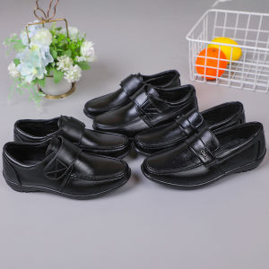 Black shoes for kids boy school formal shoe for kids size 28-37