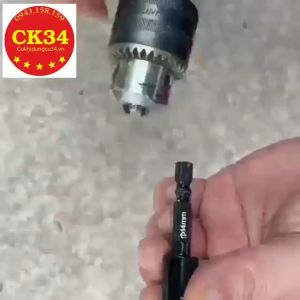 Mũi khoan kínhgạch menđá hoathủy tinh 14mm đa năng chuôi lục giác