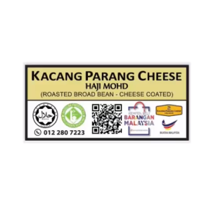 KACANG PARANG CHEESE HAJI MOHD - PAKET KECIL (40 PCS)