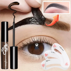 Thuốc Nhuộm Lông Mày 3 Màu Dễ Bóc Chống Thấm Nước & Bền Màu Dễ Tô Chống Mồ Hôi & Rụng Kèm Thẻ Định Hình Lông Mày