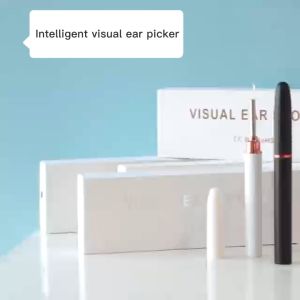 Wireless Smart Visual Ear Cleaner Tool Ear Picker 500W pixels 360-degree visibility With LED light With 4 ear spoons Wifi link USB rechargeable Ear Vacuum Cleaner Ear Wax Remover