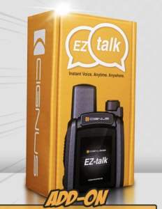 Cignus EZ TALK POC Radio POC Radio 1350 mAh 16 Frequency Channels Built-in Display Long-Range Communication License-Free Transmission Wide Channel Coverage