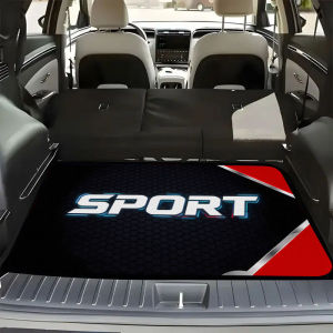 Thảm Lót Cốp Xe Thể Thao VIKAMA Racing Thảm Lót Cốp Xe Đa Năng Thảm Lót Cốp Xe Chống Mài Mòn Chống Vết Bẩn Thảm PVC Polyester Chống Trượt Cho Du Lịch & Cắm Trại
