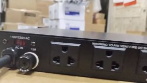 Kevler PC-901 Professional Processor 8 channel Output+1 Channel Front Output 15A per channel