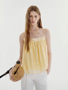 Fano | Áo Camisole Chấm Bi Trẻ Trung