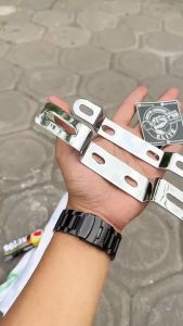 [SUDAH CHROME] pangkon breket plat nomer DEPAN BELAKANG fiz f1z r force Vega