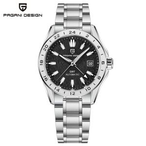 Pagani Design | PAGANI DESIGN 2025 New 39mm Desert Texture Luxury Men Watches GMT Sapphire Glass Automatic Mechanical Business Watches For Men