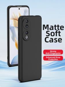 RISEOUS | Anti-Shock Ultra-Thin Full-Cover Lens Silicone Soft Case for Huawei Honor 90 Pro