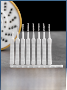 Shower Hole Cleaning Brush Mini Nozzle Cleaning Bathroom Gap Cleaning Shower Head Dredging Gadget Multifunctional Brush