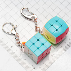 Đồ Chơi Khối Rubik 3 Chiều Mini 3cm Cho Trẻ Em Khối Màu Thực Tế Không Cần Dán Khối Rubik Nhỏ Cho Trẻ Em Từ 6 Tuổi Trở Lên