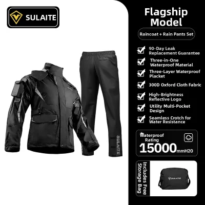 SULAITE | Waterproof Windproof Stormproof Motorcycle Suit for Men